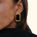 Aretes “Kendall” black