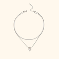Collar “arantza” silver