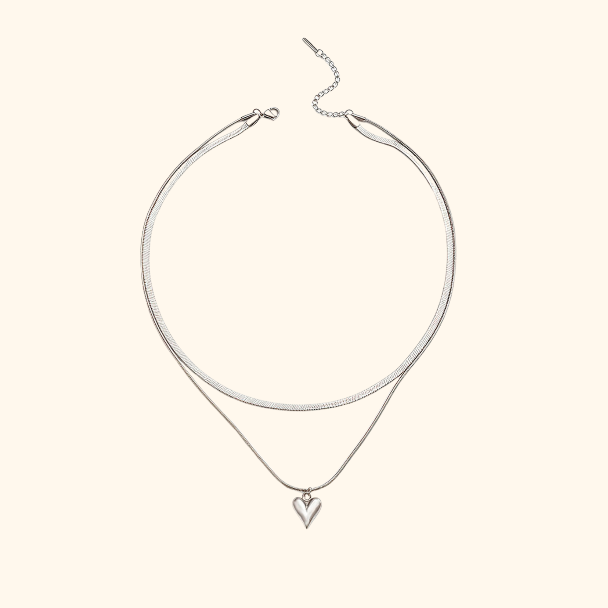 Collar “arantza” silver