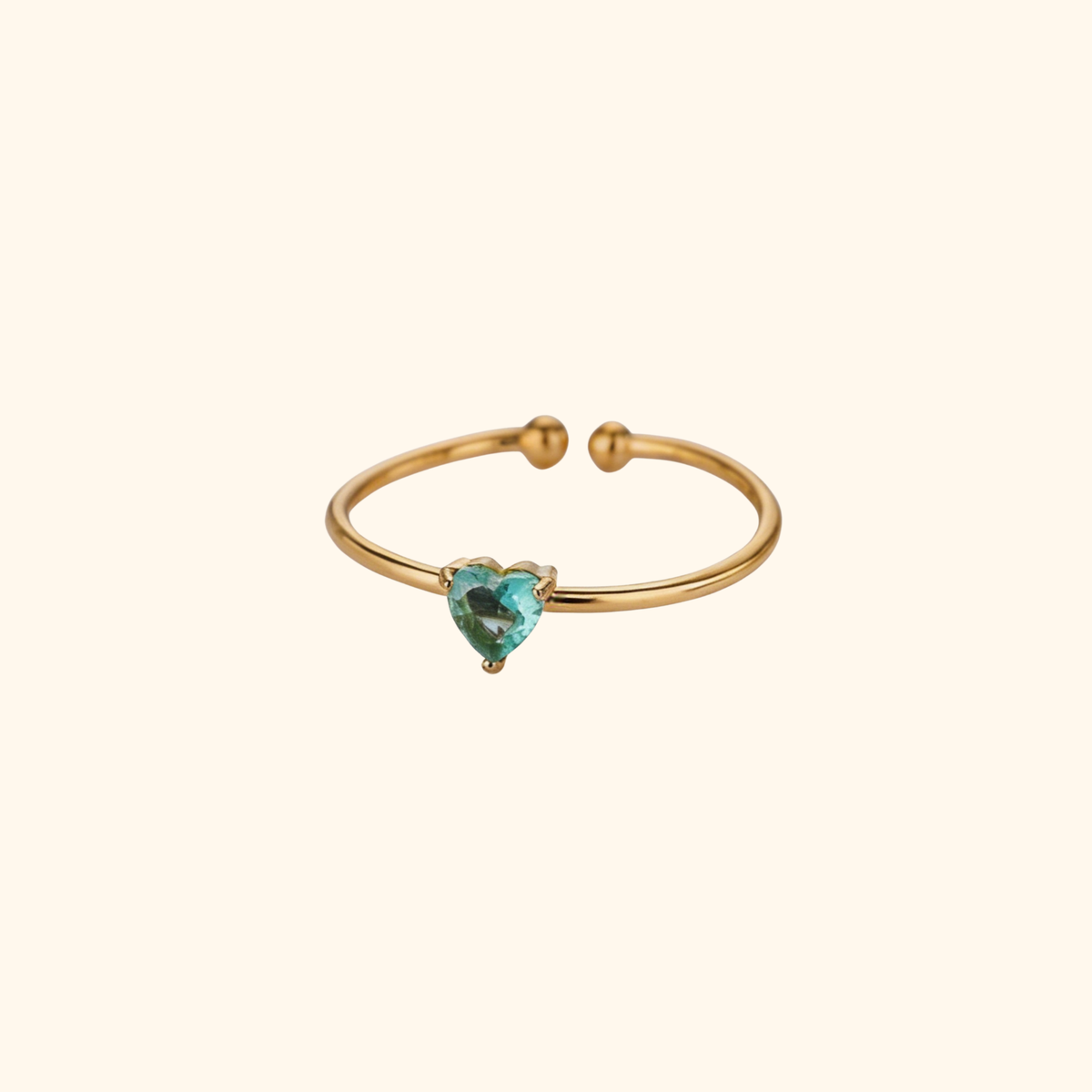 Anillo mini corazón