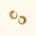 Aretes “Caracol” gold