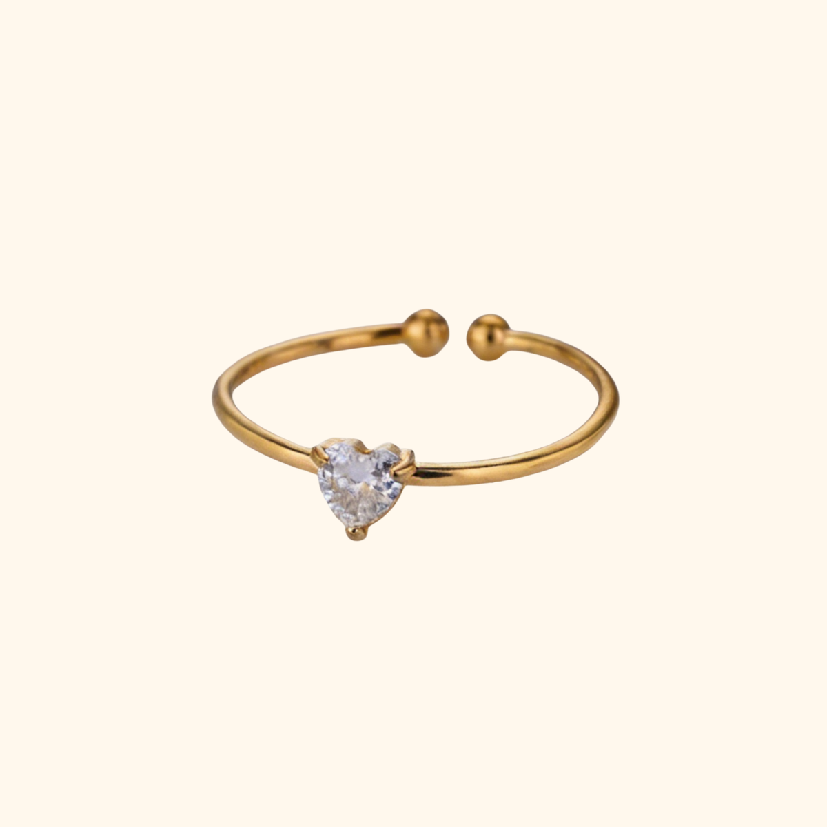 Anillo mini corazón