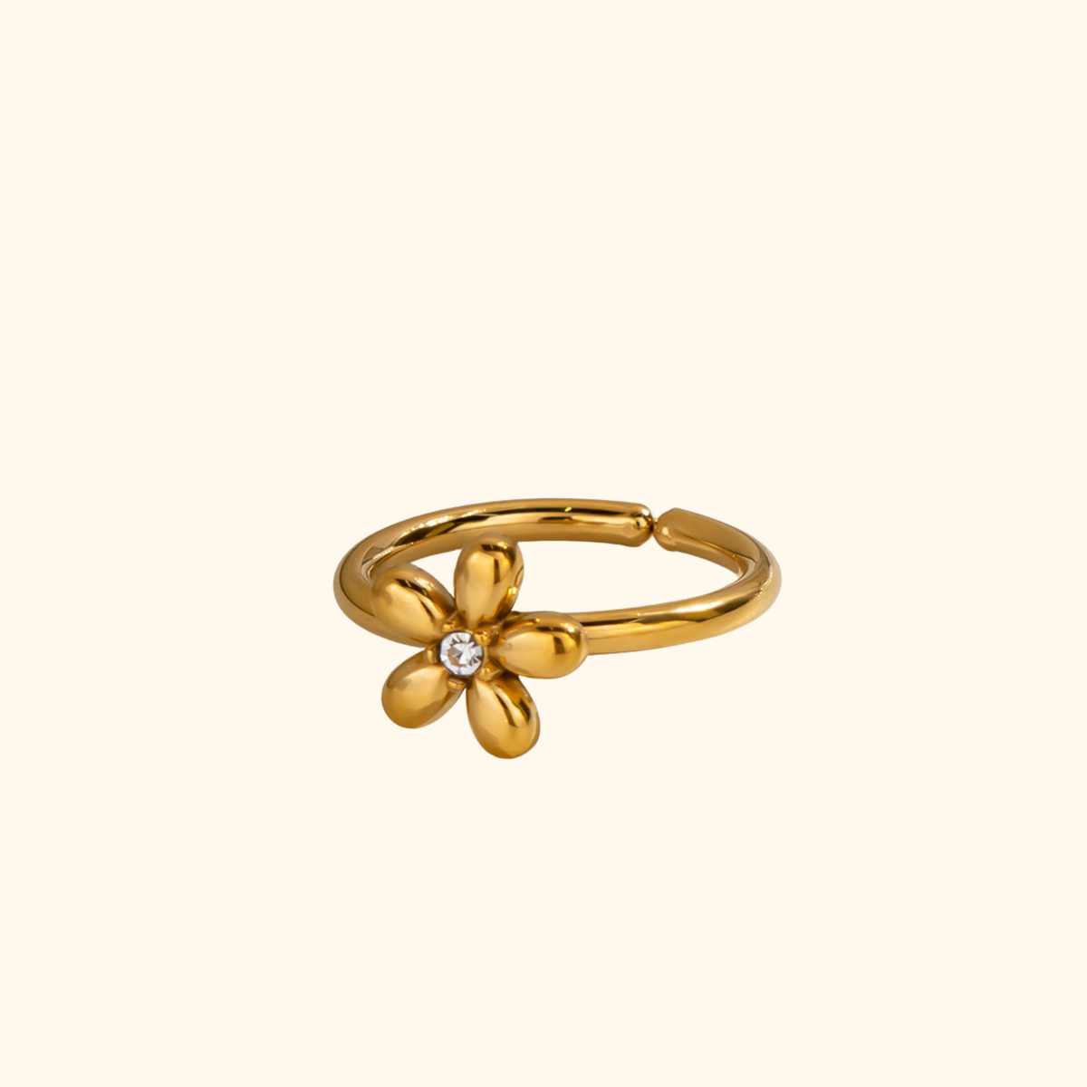 Anillo flor
