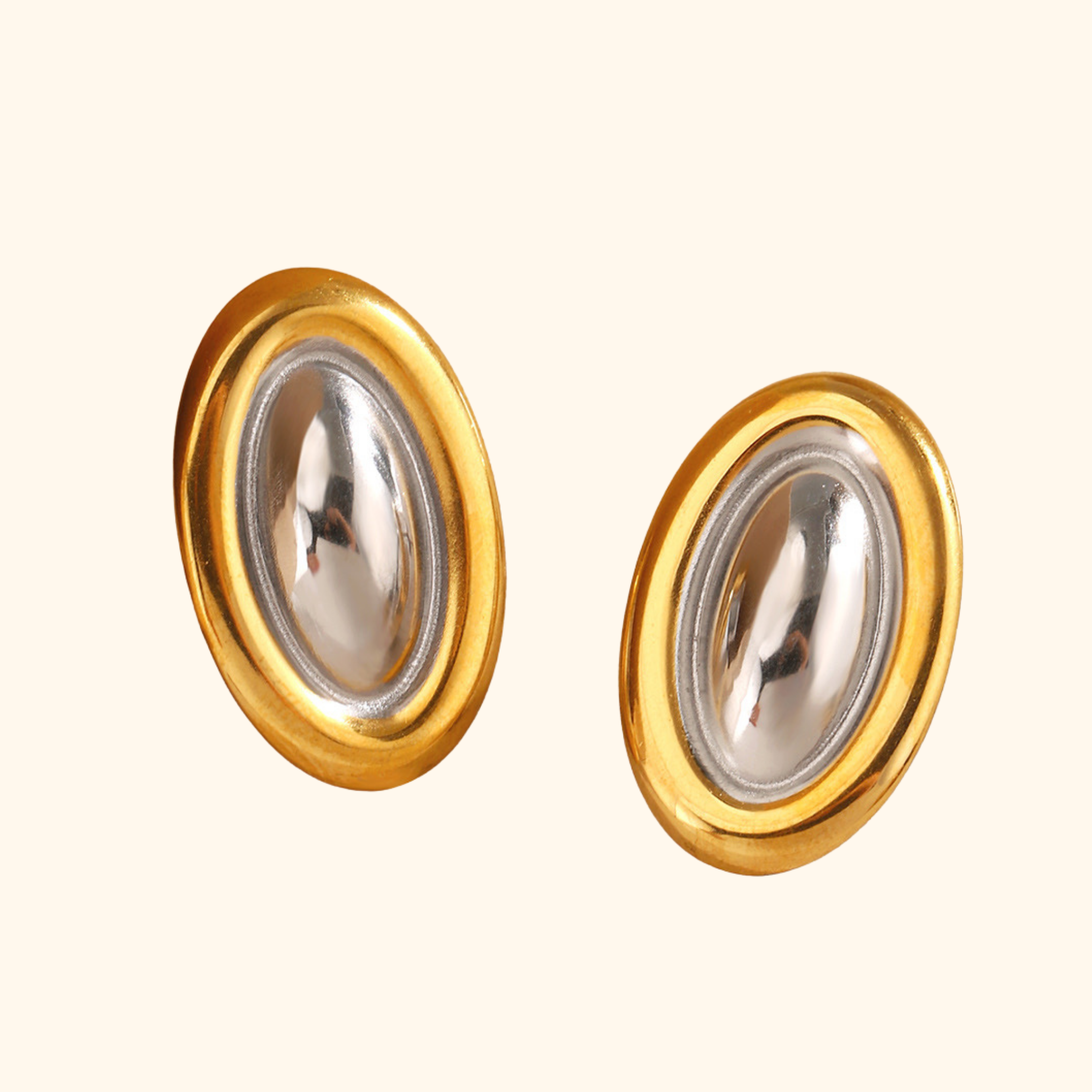 Aretes espejo