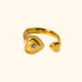 Anillo “duo corazón”