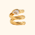 Anillo “curly”