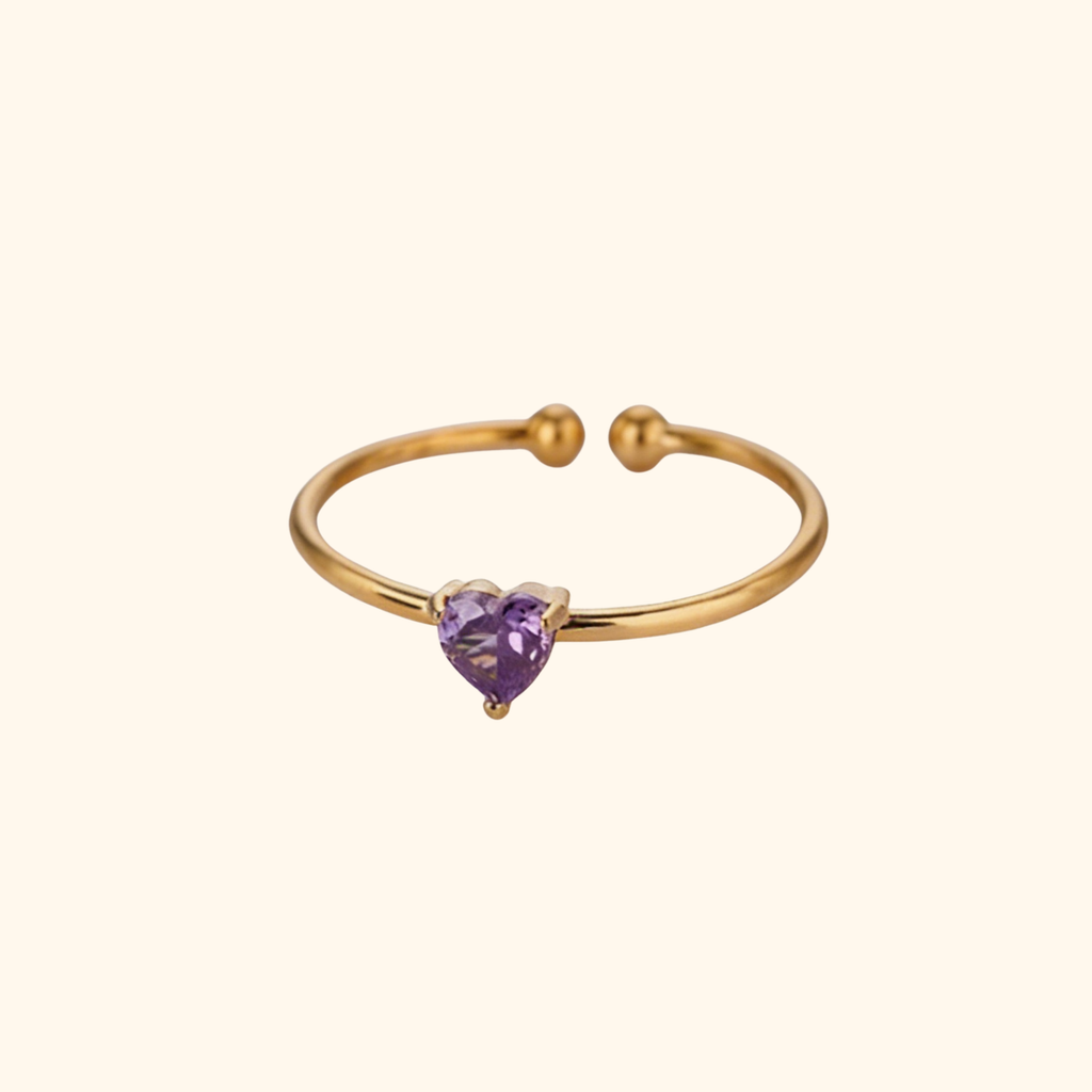 Anillo mini corazón