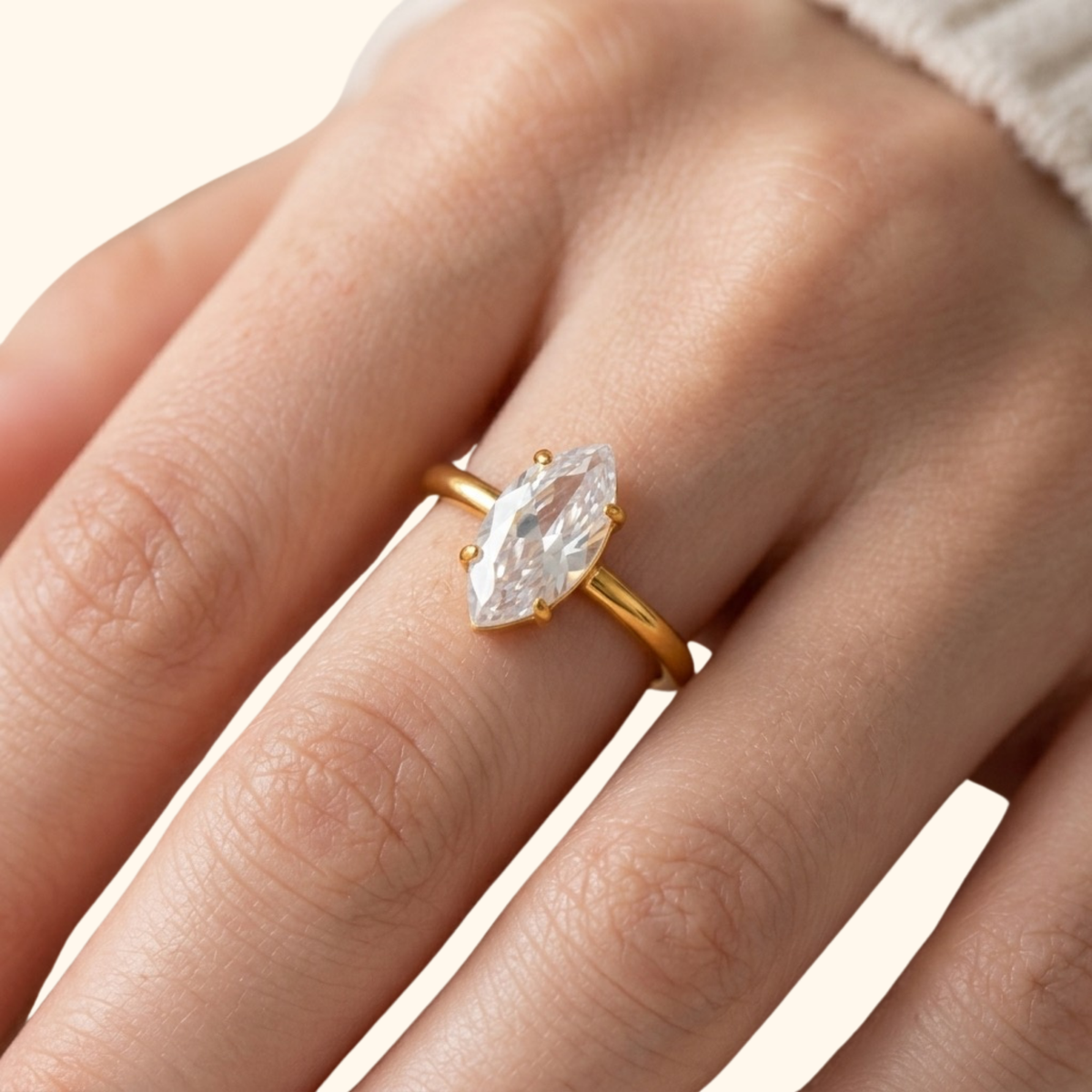Anillo brillante