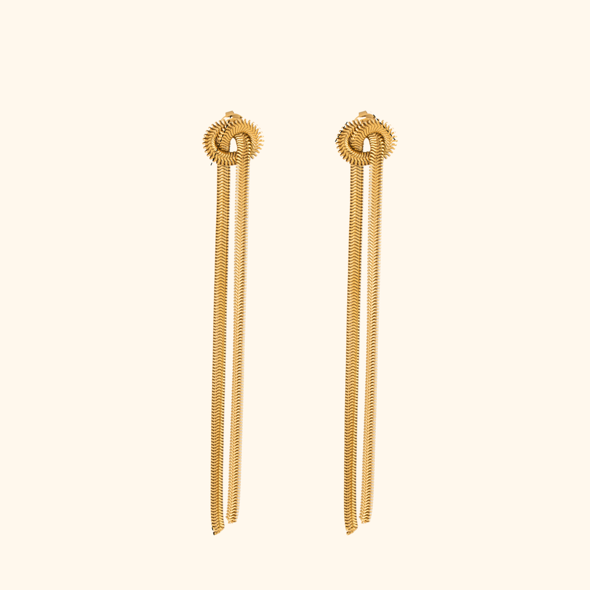 Aretes “Dakota” gold