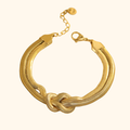 Pulsera de nudo gold