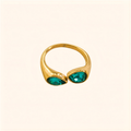 Anillo “siena” turquesa