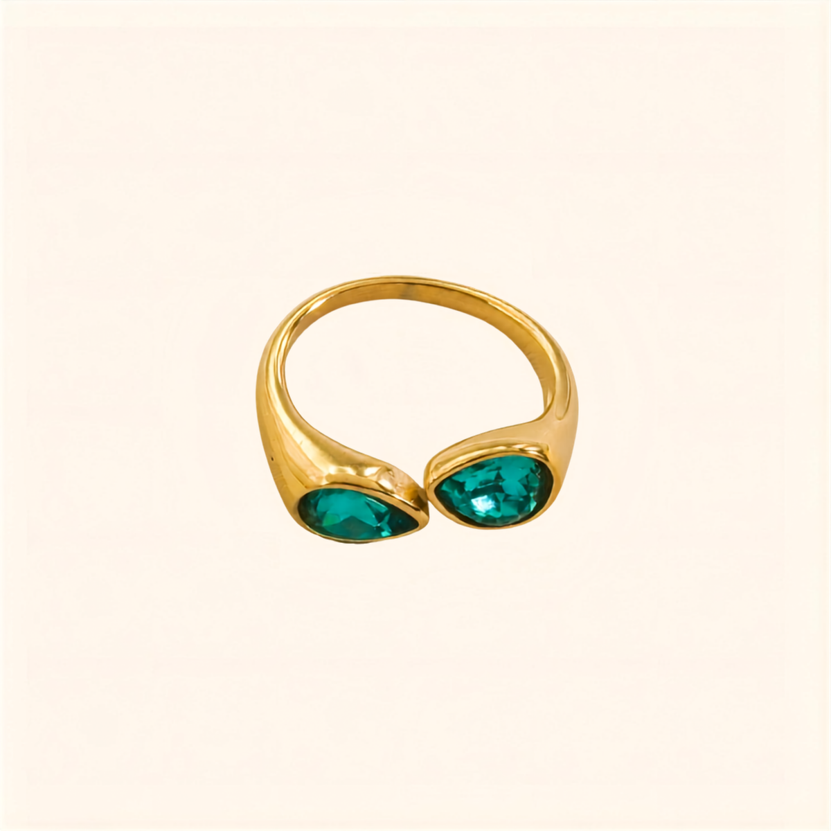 Anillo “siena” turquesa