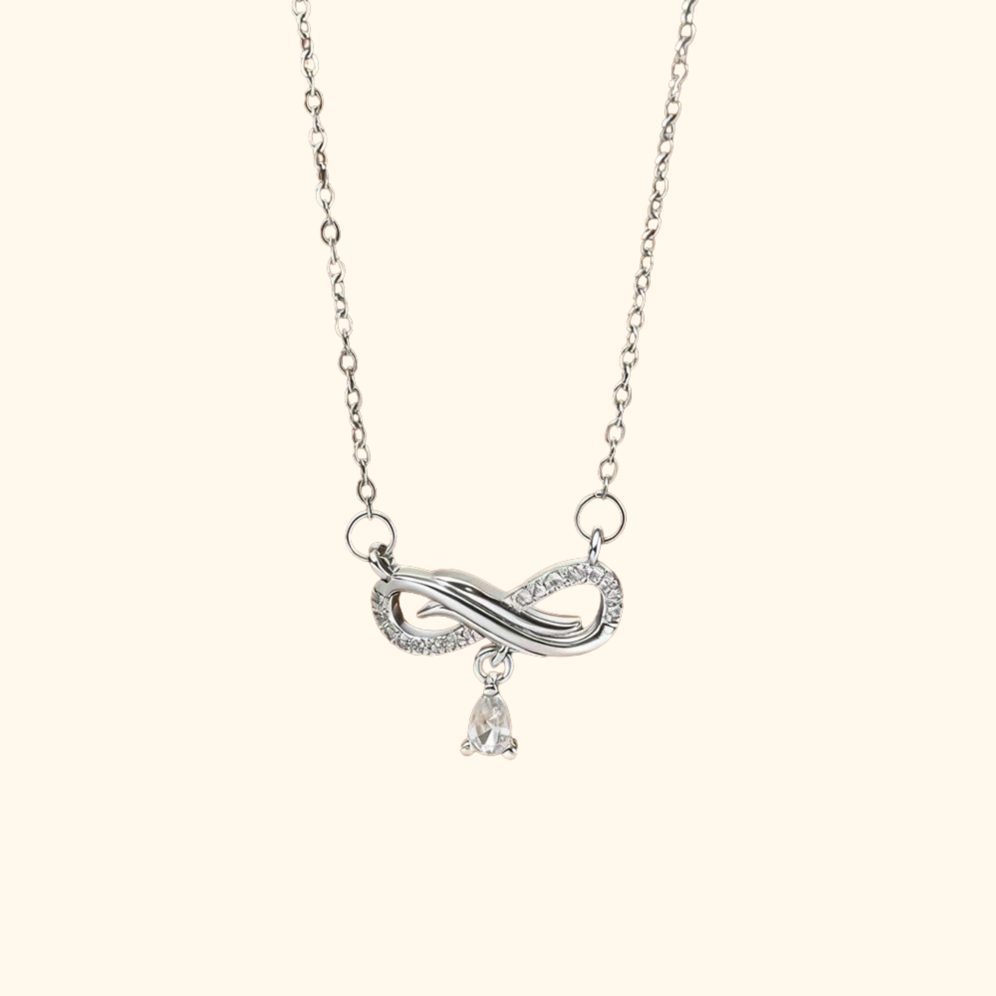 Collar “infinito” silver