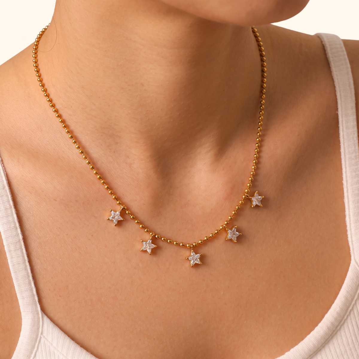 Collar estrellas