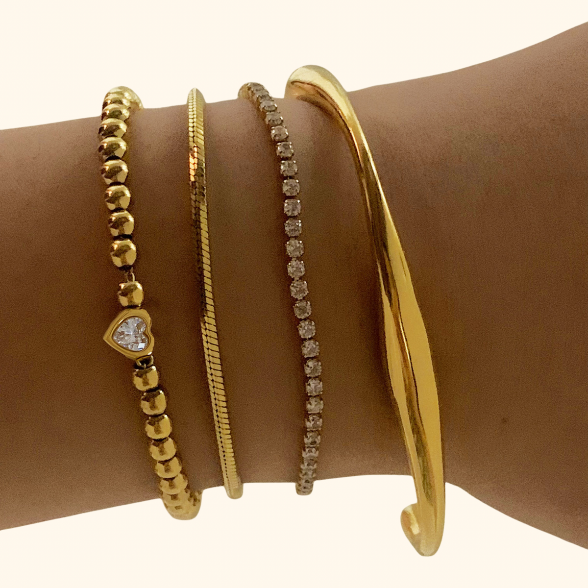 Set tres pulseras