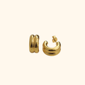 Aretes “libra” dorado