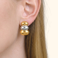 Aretes triple bean