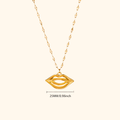 Collar “beso”