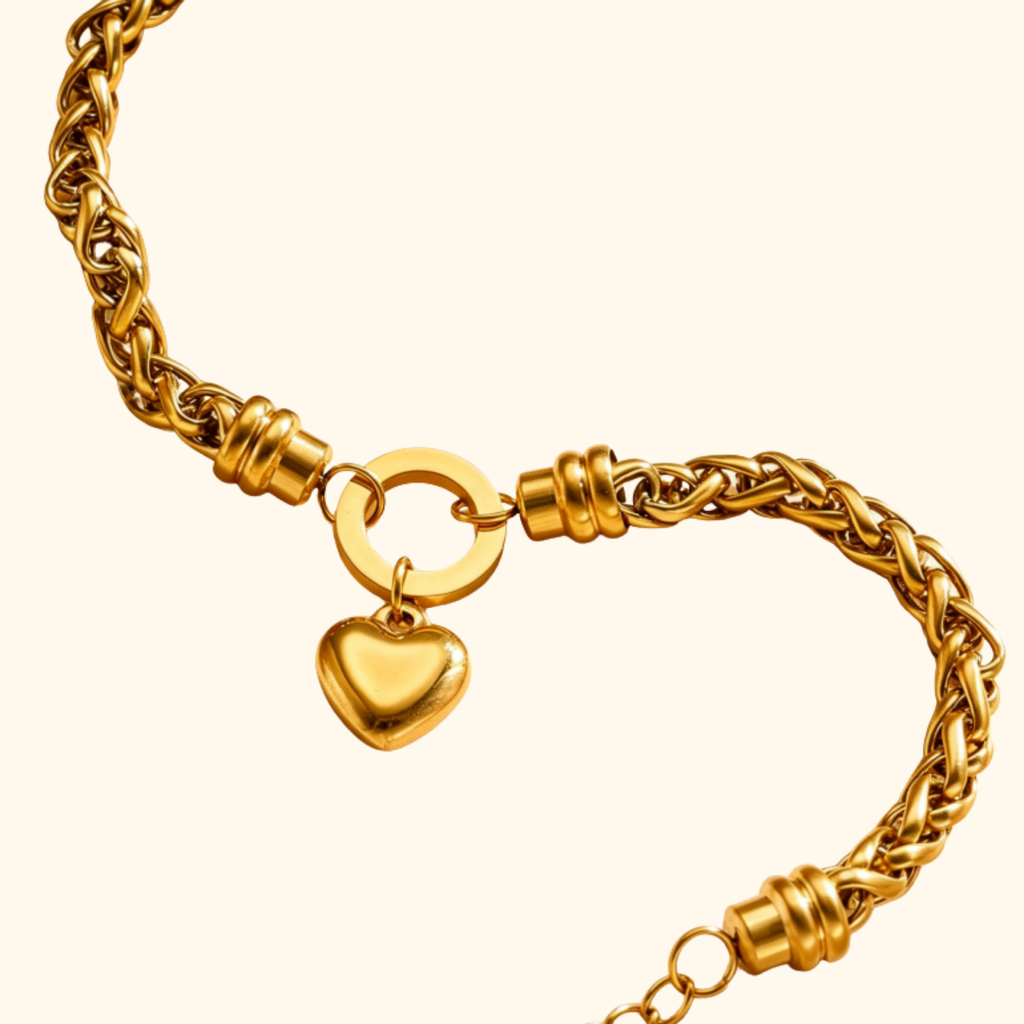 Pulsera dije corazón