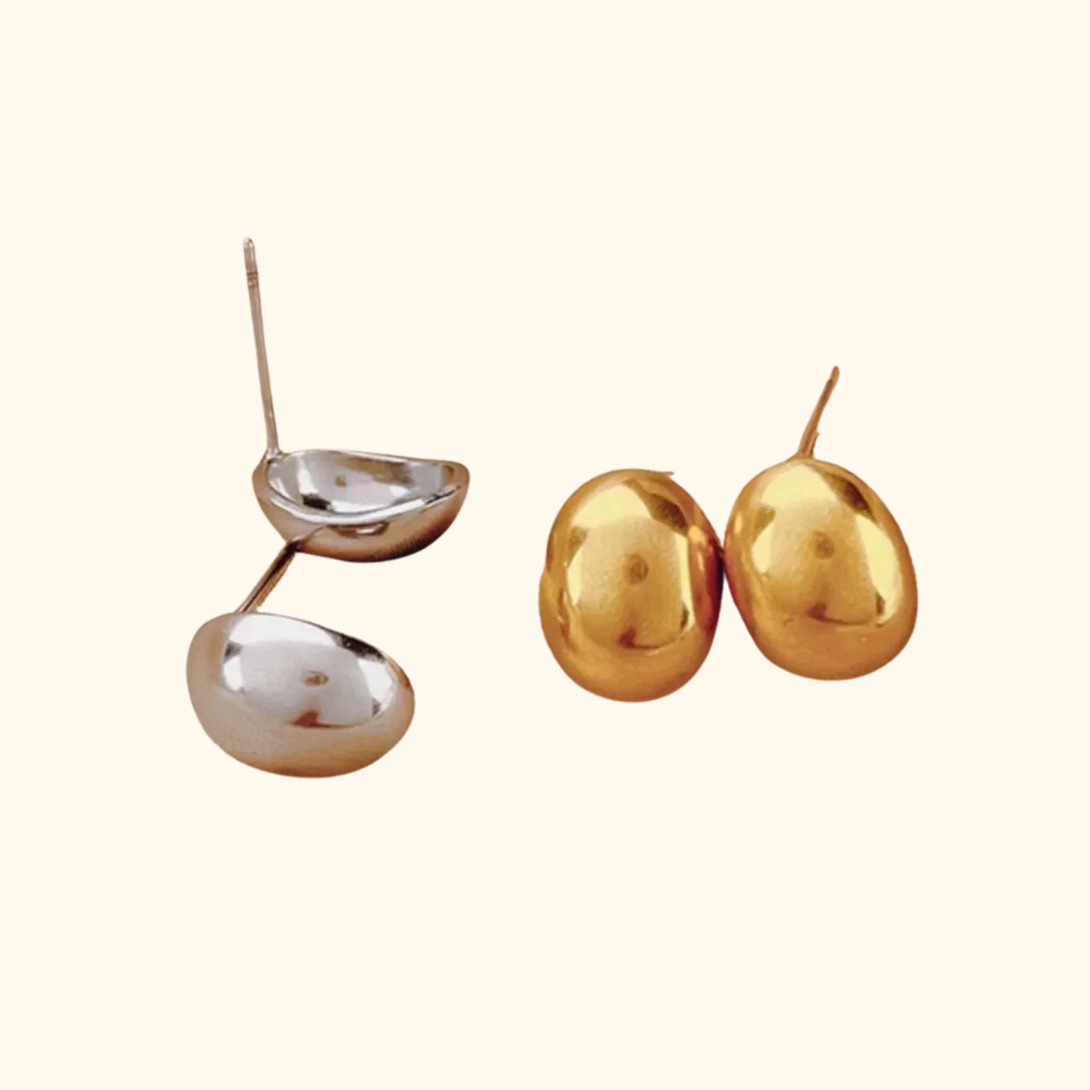 Aretes “bean”