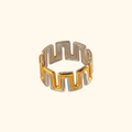 Anillo “square dúo”