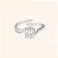 Anillo tous plateado