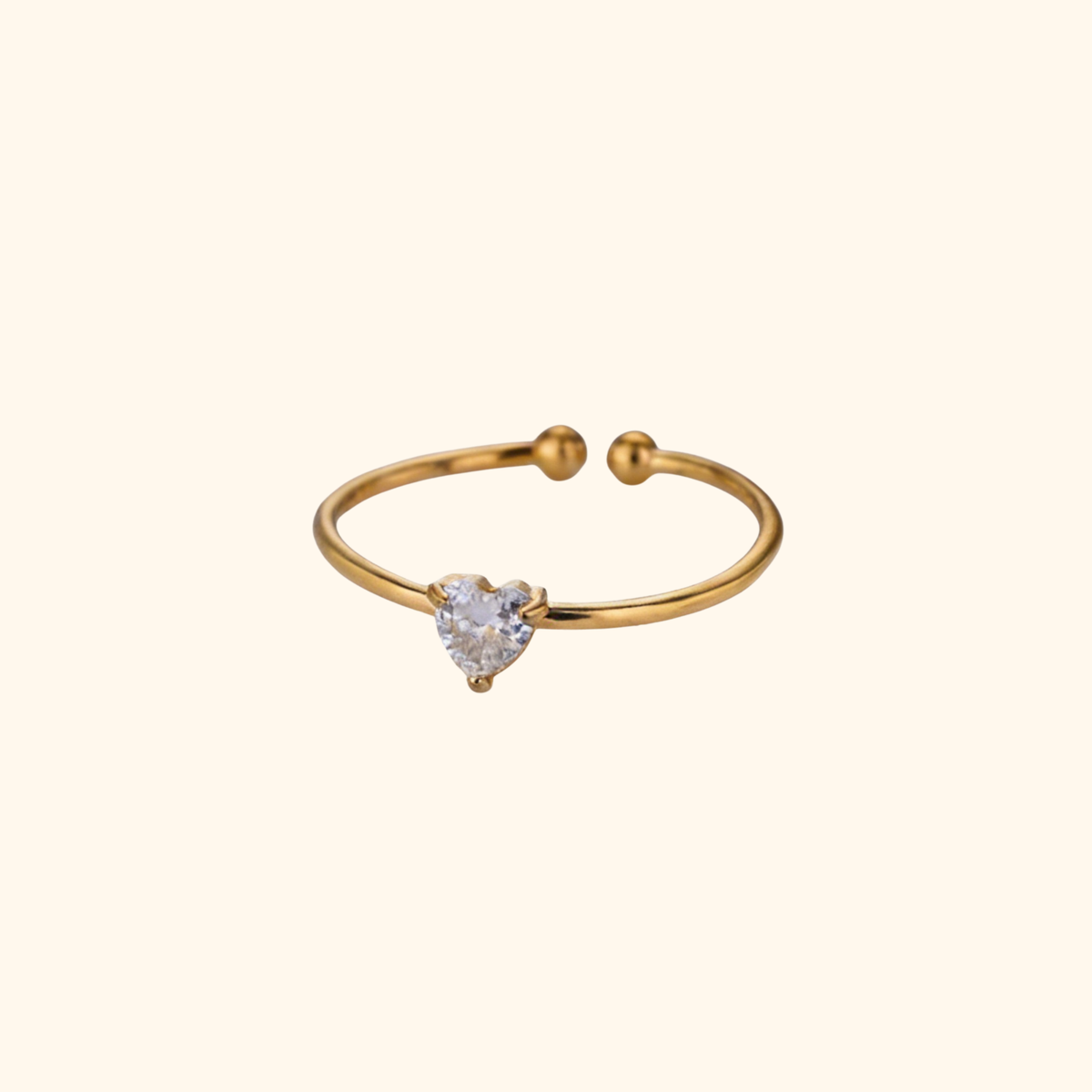 Anillo mini corazón