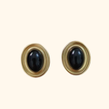 Aretes vintage black