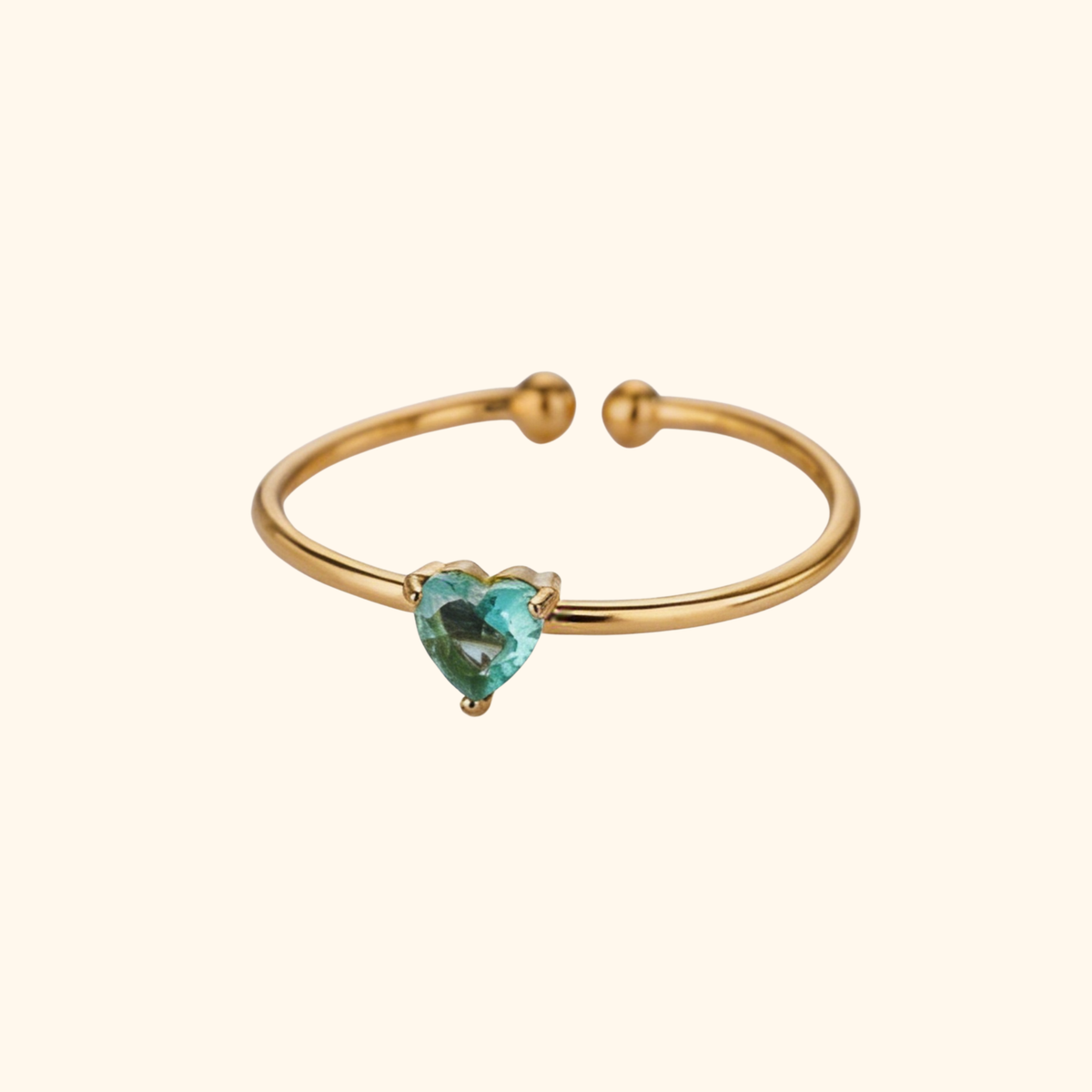Anillo mini corazón