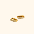 Aretes “hoops square” mini