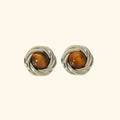 Aretes trenza Carey