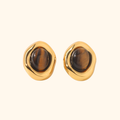 Aretes “perla” carey
